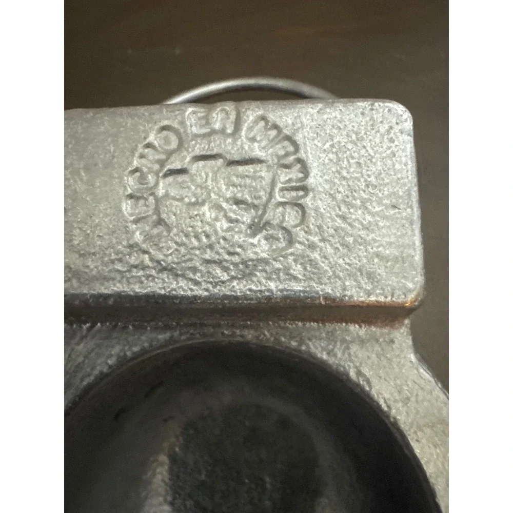 Rachand Cast Aluminum Manual Citrus Lime Squeezer Juicer Hecho en Mexico Silver